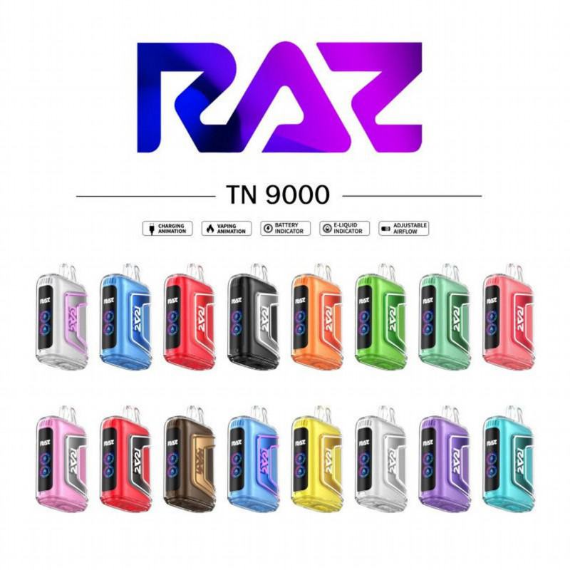 RAZ TN9000 Raz Tn 9000 Puffs Disposable Vapes