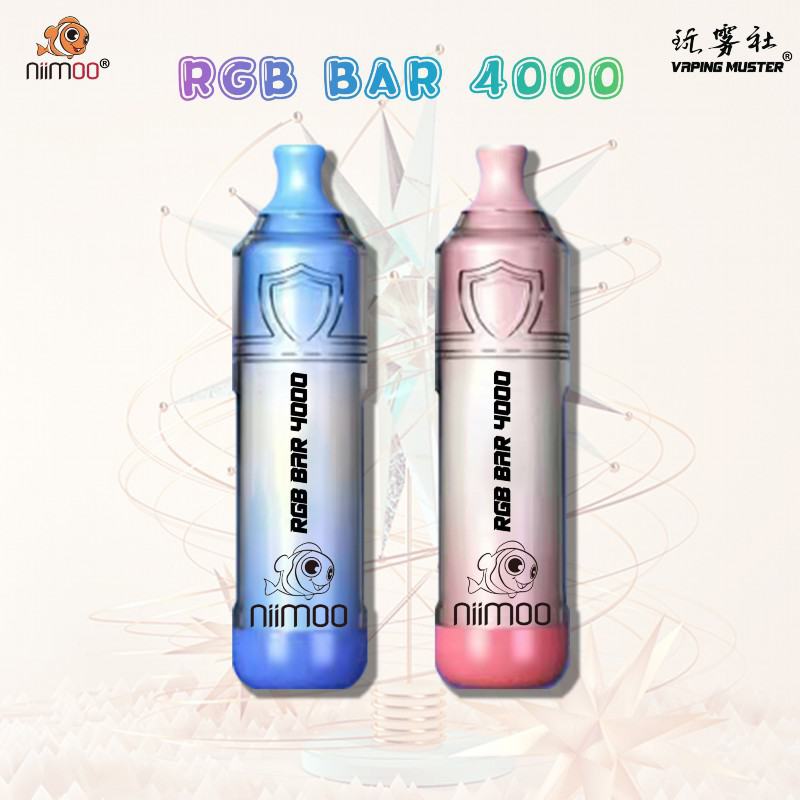 Niimoo Ndrgb 4000 Puffs Disposable Vapes