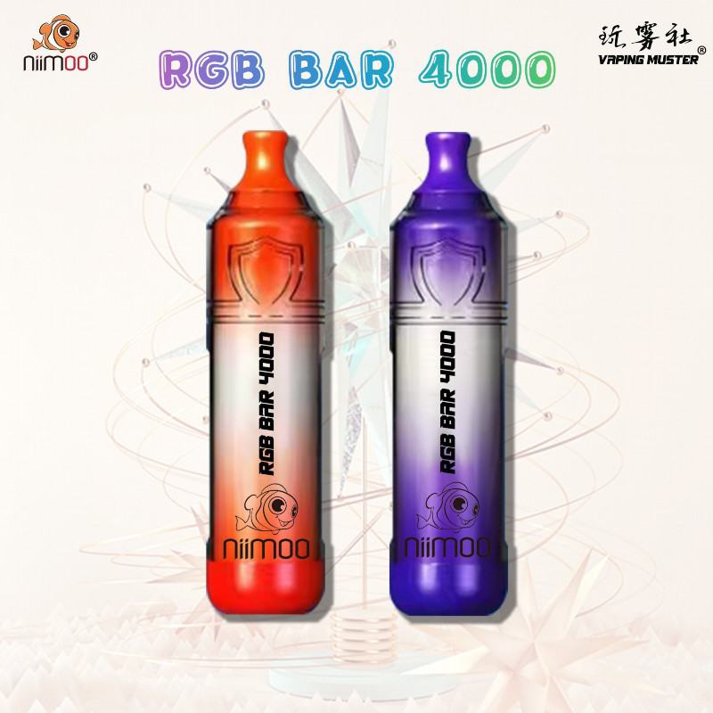 Niimoo Ndrgb 4000 Puffs Disposable Vapes