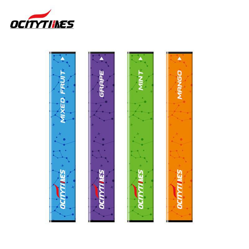 Disposable Ocitytimes E-cigarette Ministick F 300 Puffs Nicotine