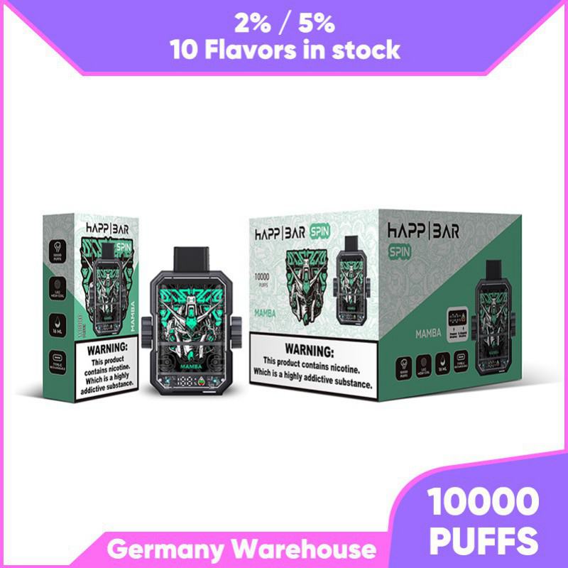 White Label Happ Spin Vape Disposables