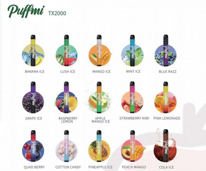 Mi Disposable Vapes Mi Tx2000