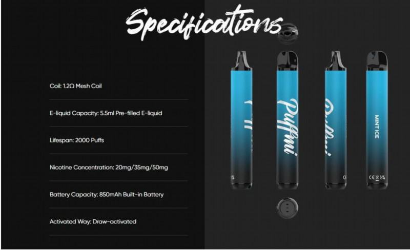 Mi Disposable Vapes Mi Tx2000