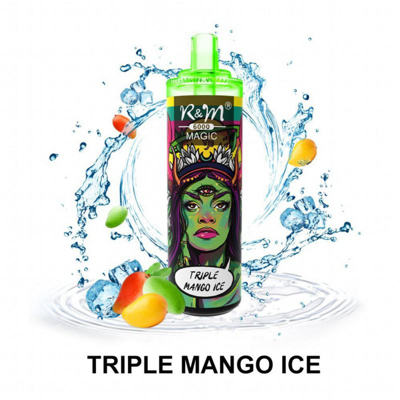 Disposable R & M Vape R&m Magic  Disposable Pod 6000 Puffs