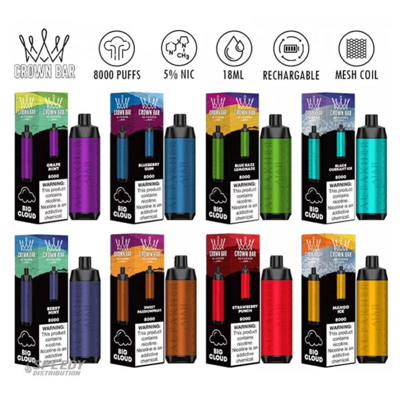 Disposable Vape Pens AIMODE Waka Sopro Pa 7000 8000 Puffs