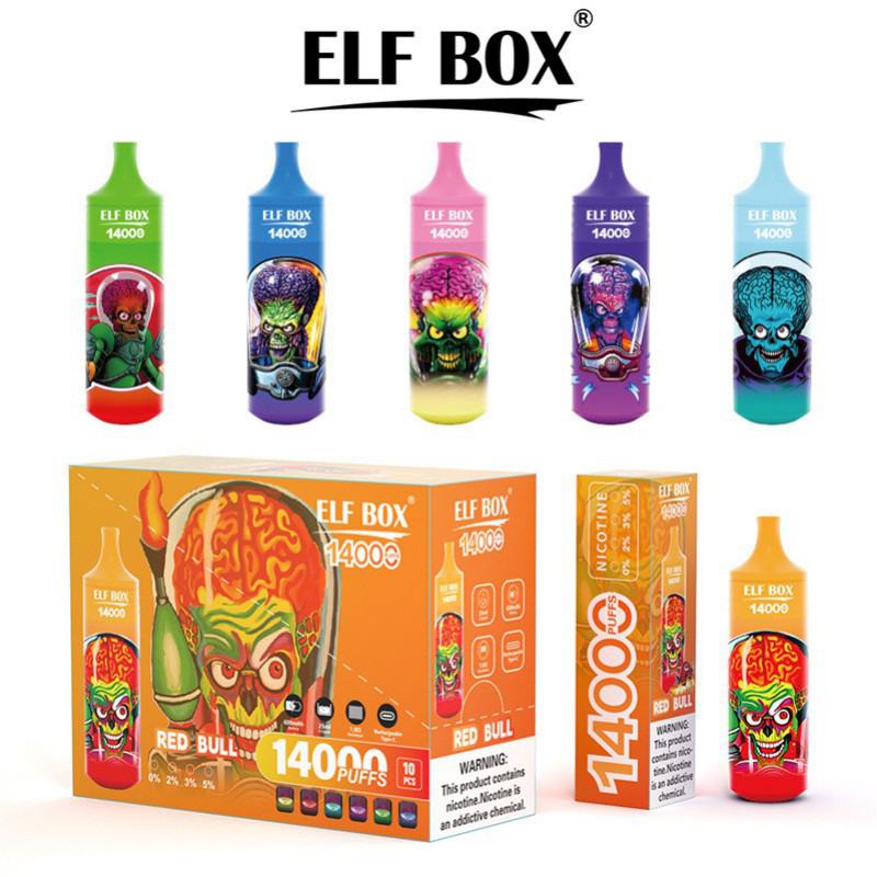 Customized Elf Box Rgb 14000 Hits Vape