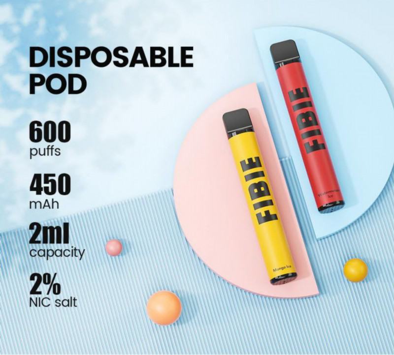FIBIE Pen Fibie 600 Puffs Disposable Vape