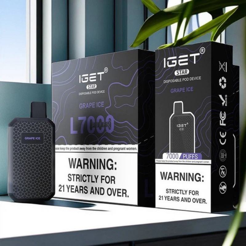 Baish I Get 7000 Hookahflavoursputianshoeswholesaled Puffs Big Hit Disposable Vape