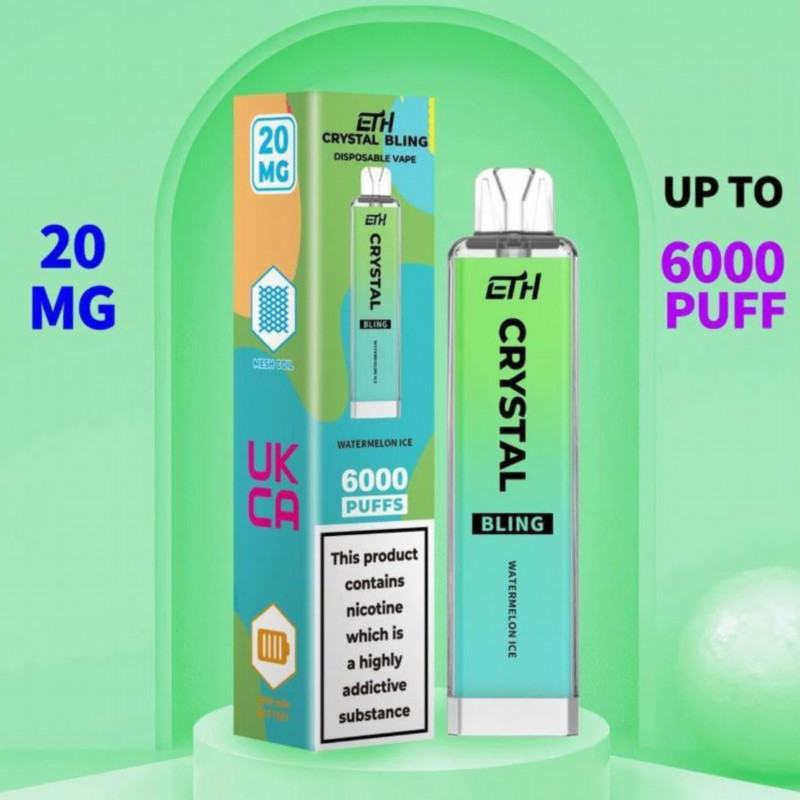 Disposable Customizable Eth 6000 Puffs Vapes