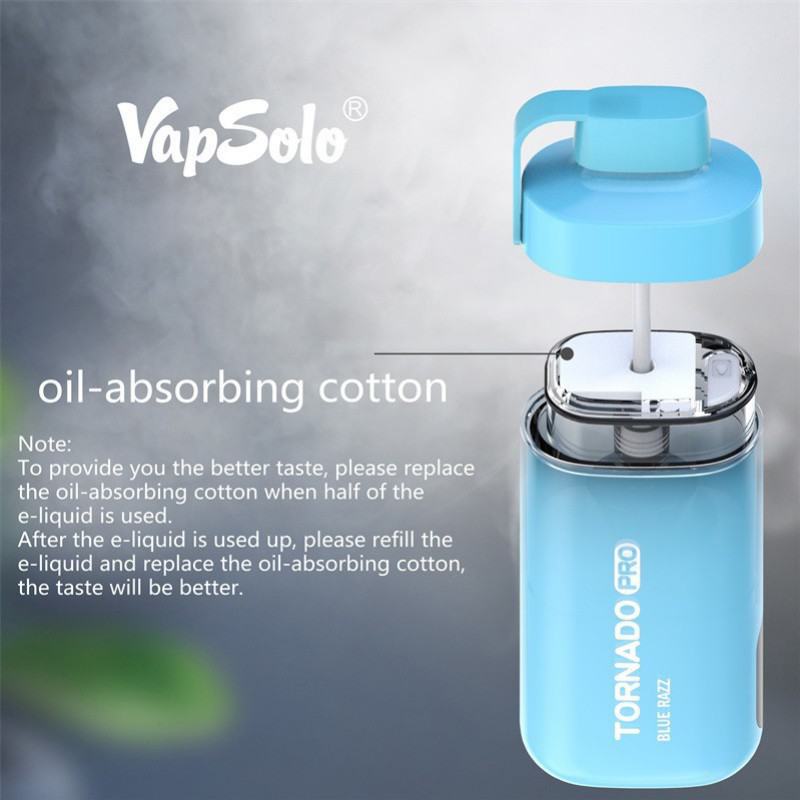 Disposable Vapsolo Tornado Pro 12000 Puffs Vape Pen