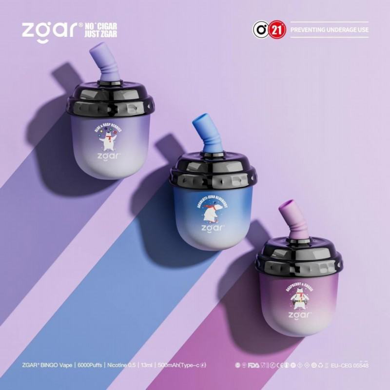 Baish Zgar Bingo 6000 Vape Big Puff Pen Plus