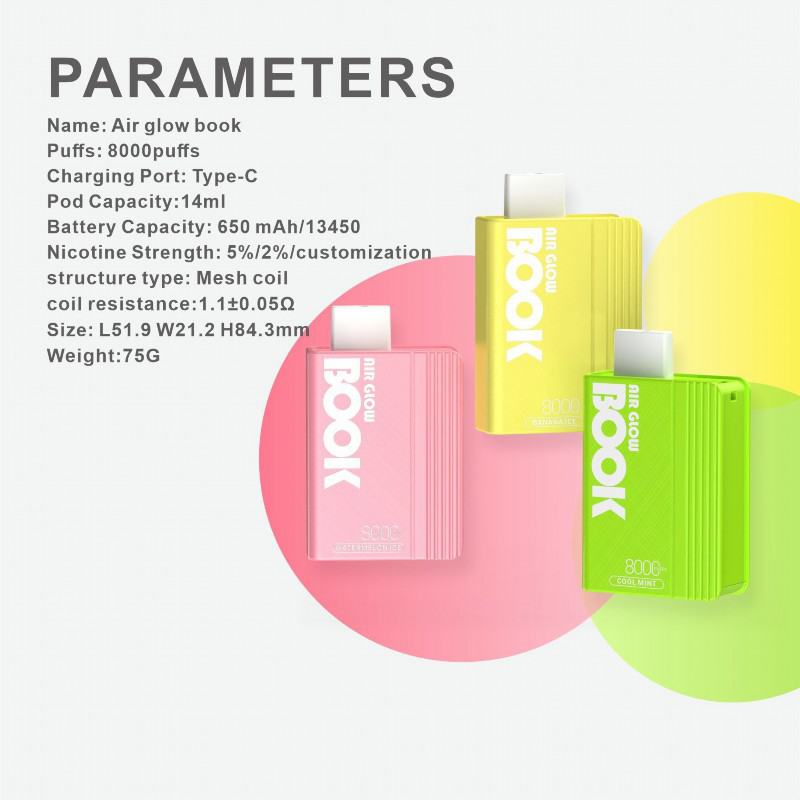 AIERBAITA Vape Bars A-031 8000 Puffs