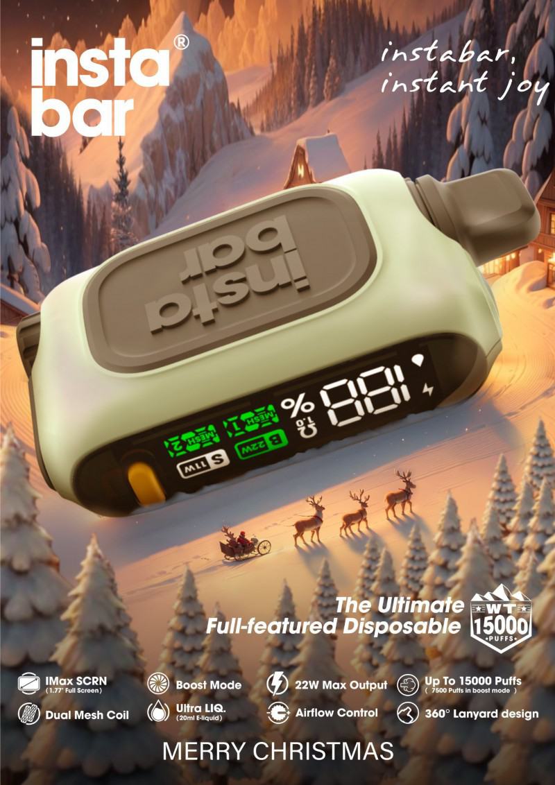 customize Insta Wt 15000 Puffs Vape Big Puff Bars Plus