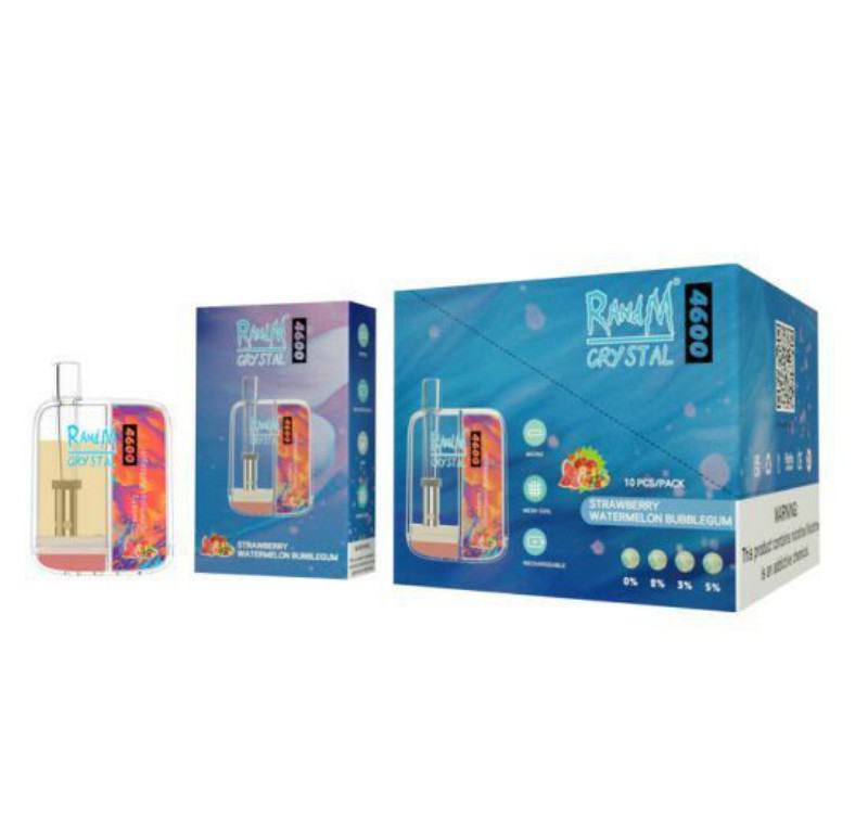 smooth hit disposable vape Randm crystal 4600