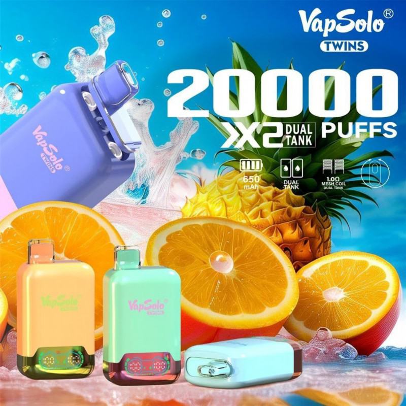 vapsolo Vapsolo20k Disposable Vape Pod