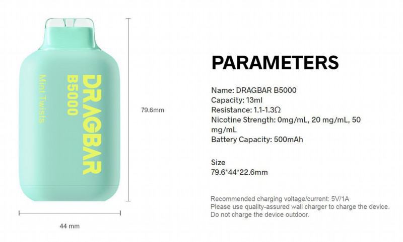 Disposable AIM Vapes Drag B 5000 Puffs