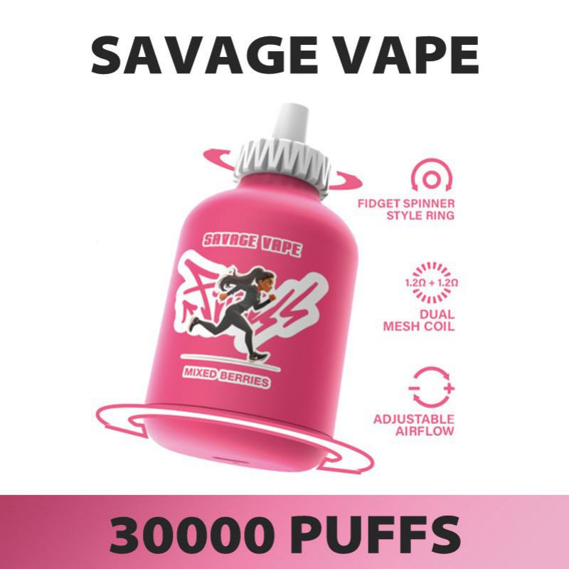 Savage Disposable Vapes Fitnes 30000 Puffs