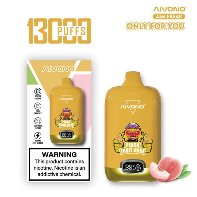 Aim Aivono Freak 13k 13000 Puffs Disposable E-cigarette Puff