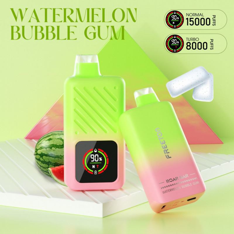 Smooth Hit Disposable Vape FREETON Roar 15000 Puffs