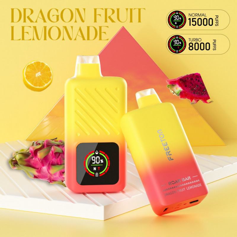 Smooth Hit Disposable Vape FREETON Roar 15000 Puffs