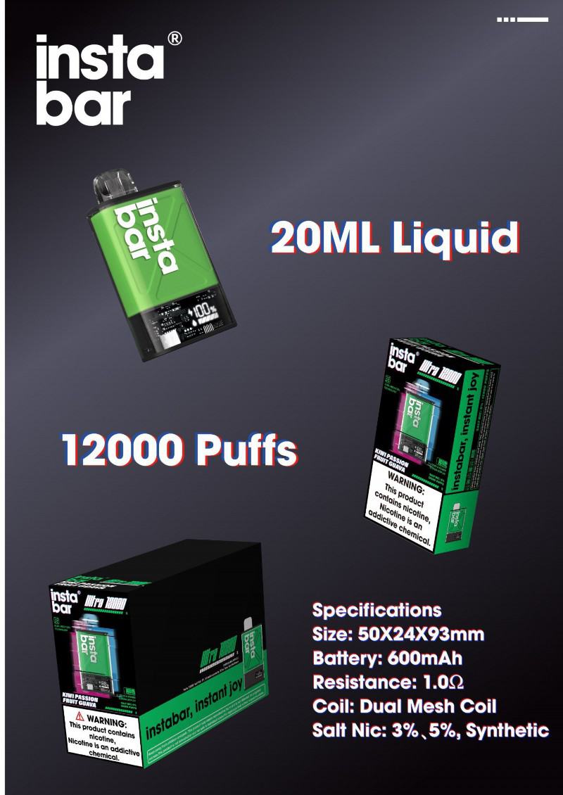 Disposable customize Insta Ultra 12000 Puffs Vape