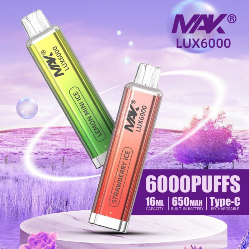 Disposable MAK Crystal Lux 6000 Vape Pen