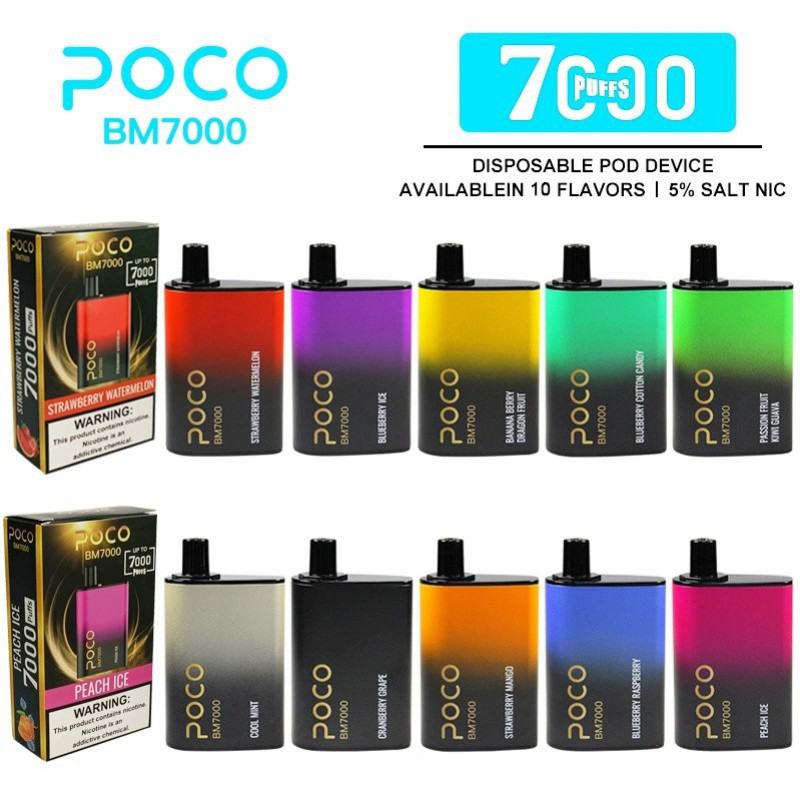 Disposable Poco Poco Pm 7000 Vape Pens