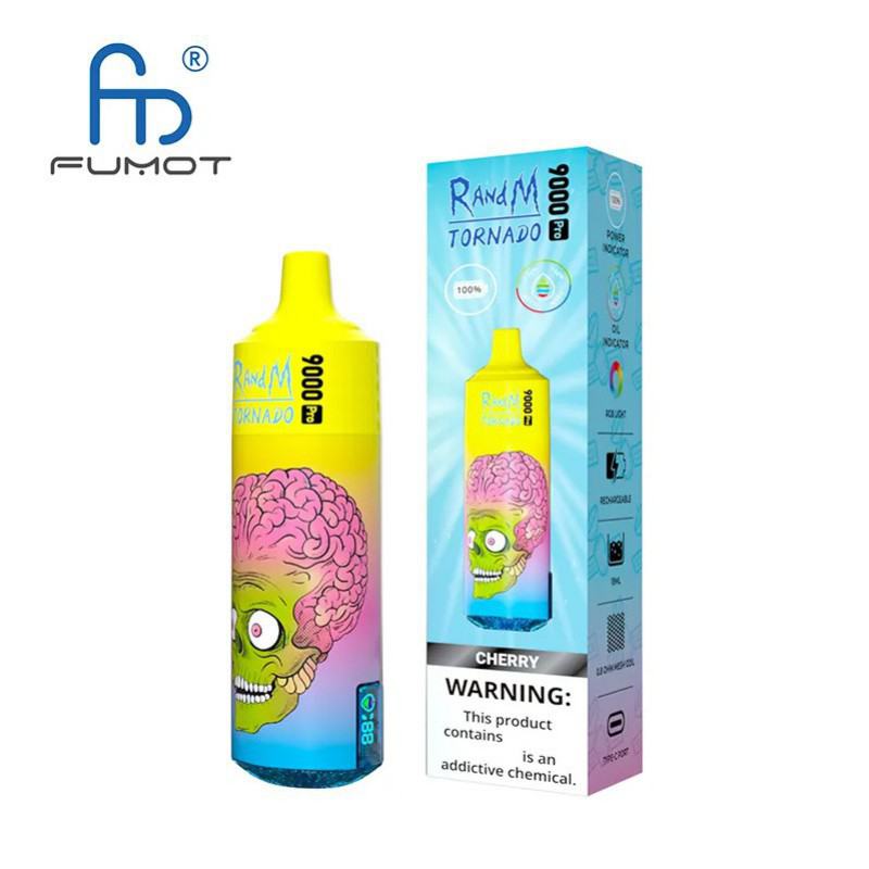 Ran dM Ra Ndm Fu Mot Tornado Vape Big Puff Pen Plus