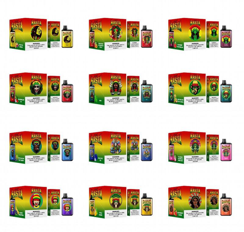 R&M SMOKE R&m Rasta 55000 Disposable Smooth Hit Vape