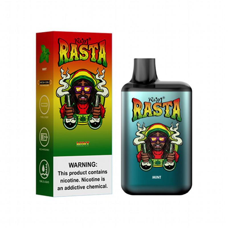 R&M SMOKE R&m Rasta 55000 Disposable Smooth Hit Vape