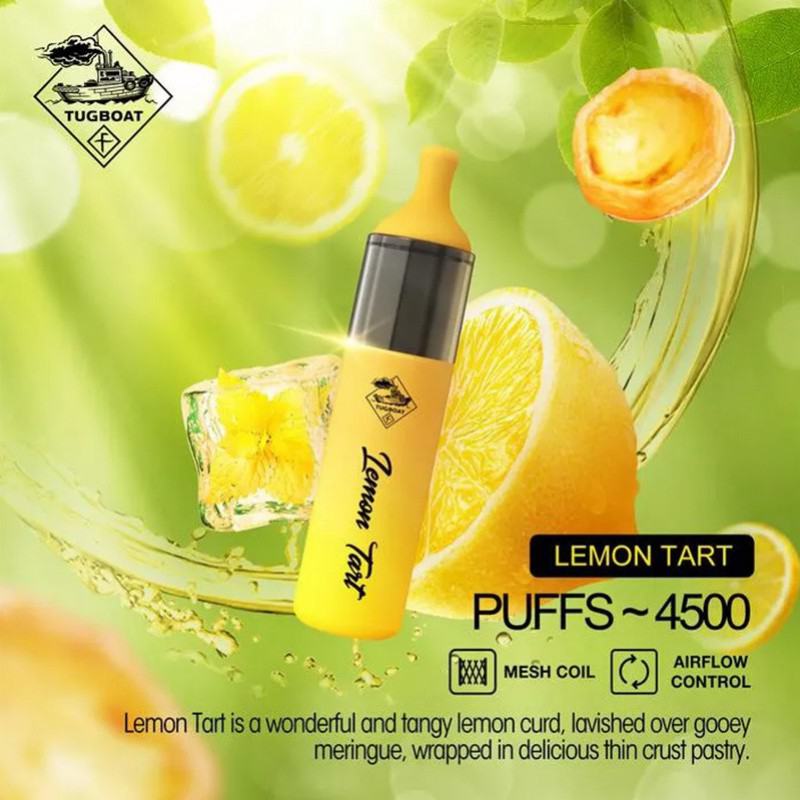 OEM/ODM Puff Tugboat Evo 4500 Puffs Disposable E-cigarette
