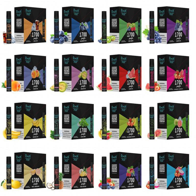 R and M Disposable Vape R And M Max+ 1700 Puffs