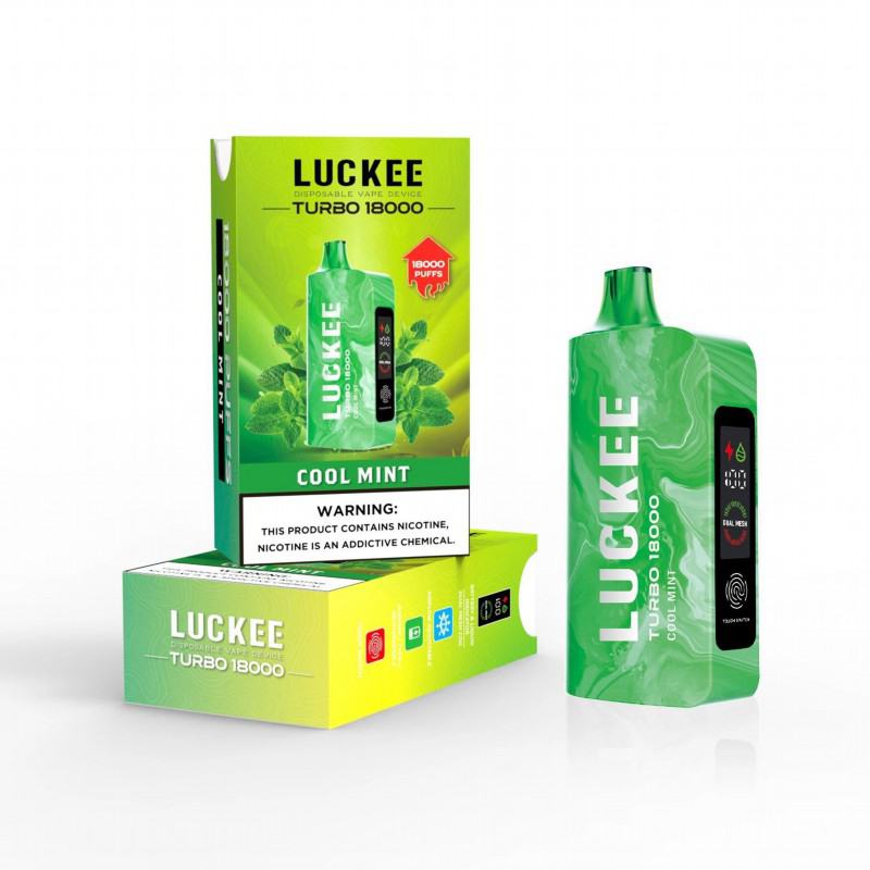 Vape Bar Luckee Turbo 18000 3in130k30ml36ml4flavours Puffs