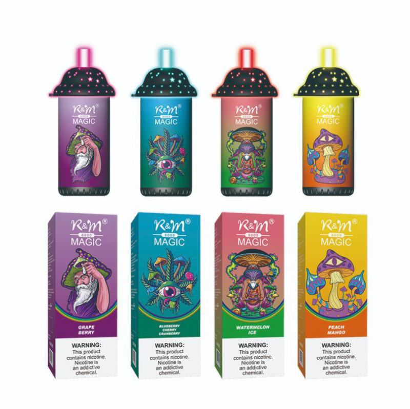 R & M Original R&m Magic  Disposable Pod 8000 Puffs Disposable Vape Pod
