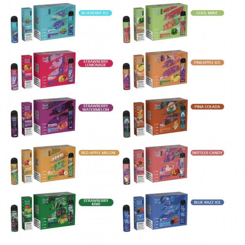 INSTA Randm Tornado  Disposable Pod 8000 Puffs Electronic Cigarette