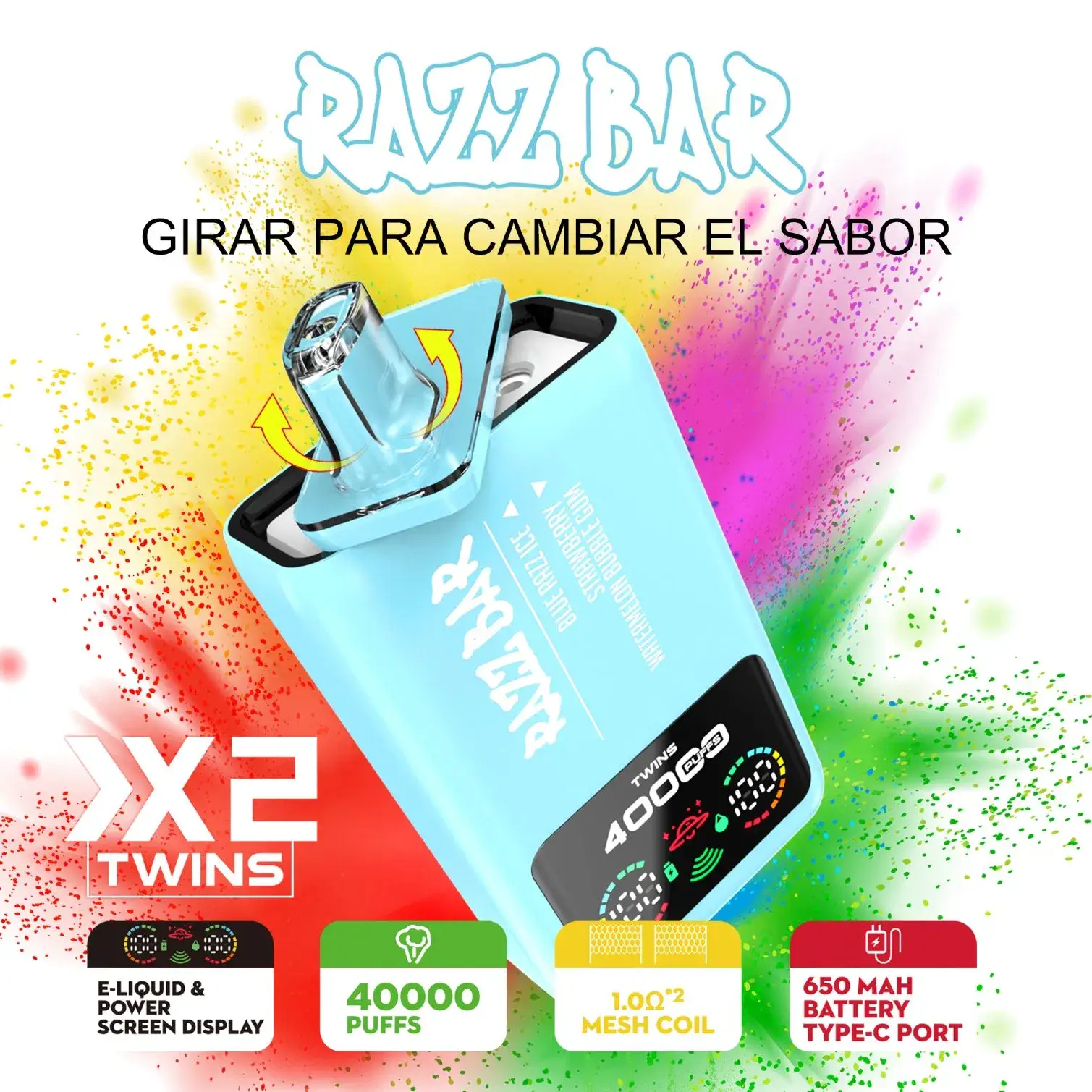 Wholesale Razz Bar Bar Vape Pro CE, ROHS 30000 Puffs Nederland