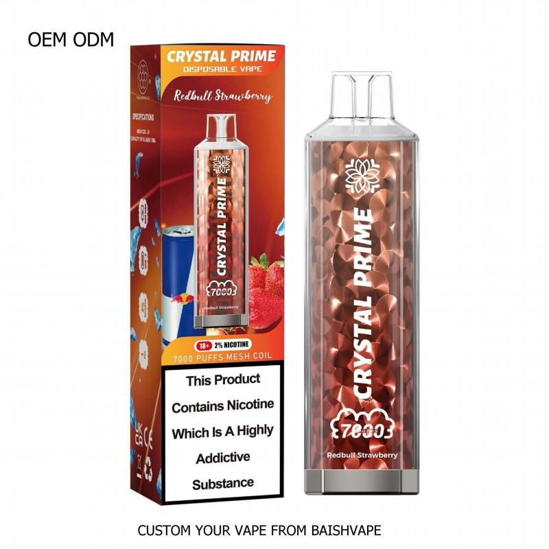 Disposable Vape Brands Baish 3d Crystal Prime 7000