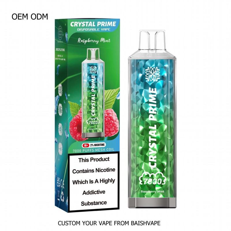 Disposable Vape Brands Baish 3d Crystal Prime 7000