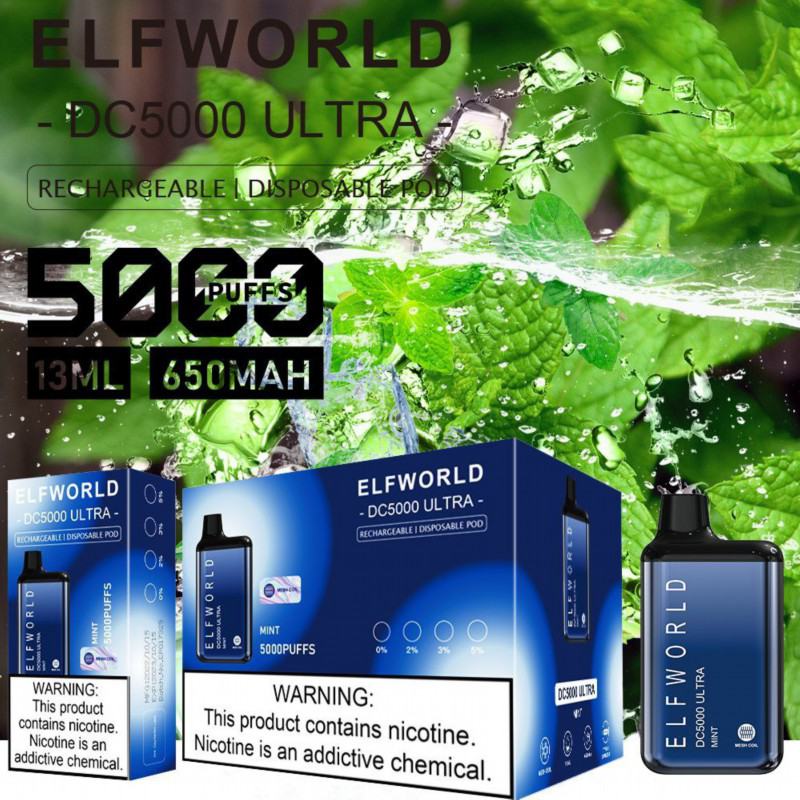 Elfworld 5000 Puffs Vape Pen