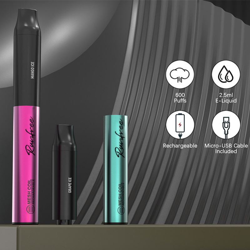 Runfree Rf368 600 Puffs Disposable Vape Pod