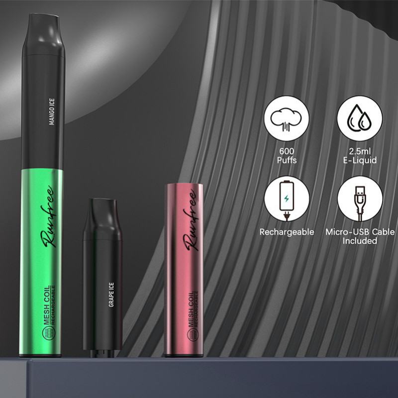 Runfree Rf368 600 Puffs Disposable Vape Pod