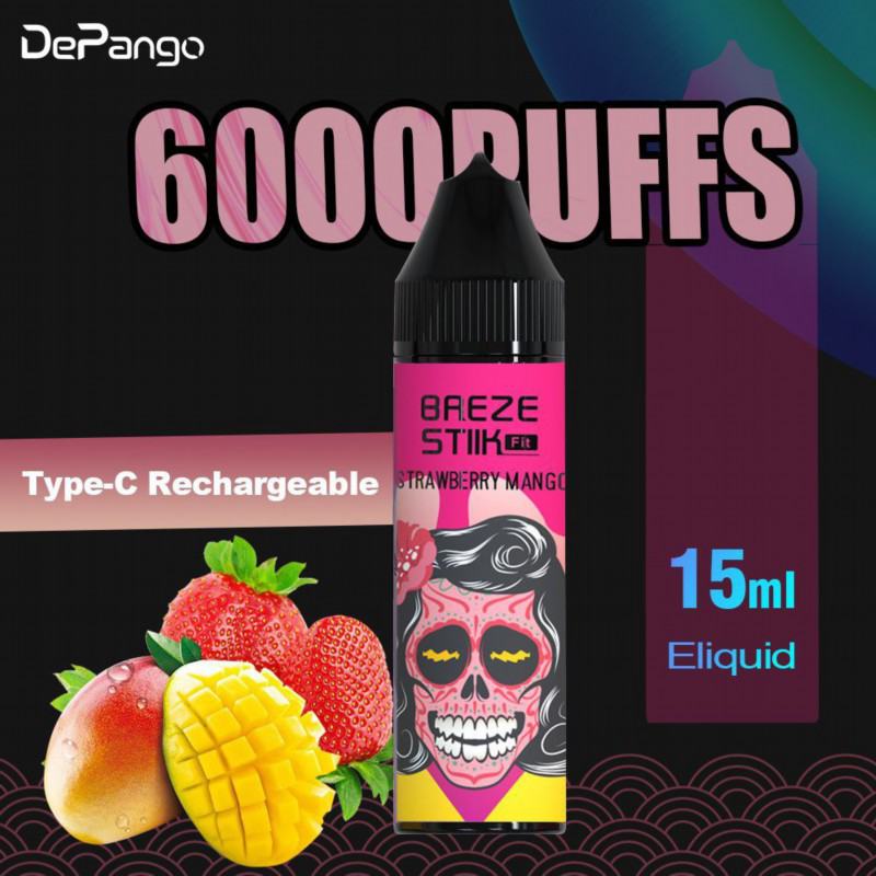 DePango or Customized Dp-bs-012 Vape Big Puff Pen Plus
