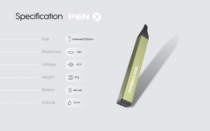 Maskking X 600 Disposable Big Hit Vape