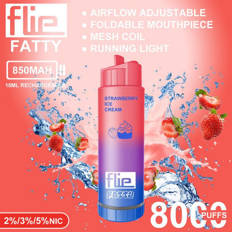 Disposable Flie Vapes Higo Fatty 8000 New Coming