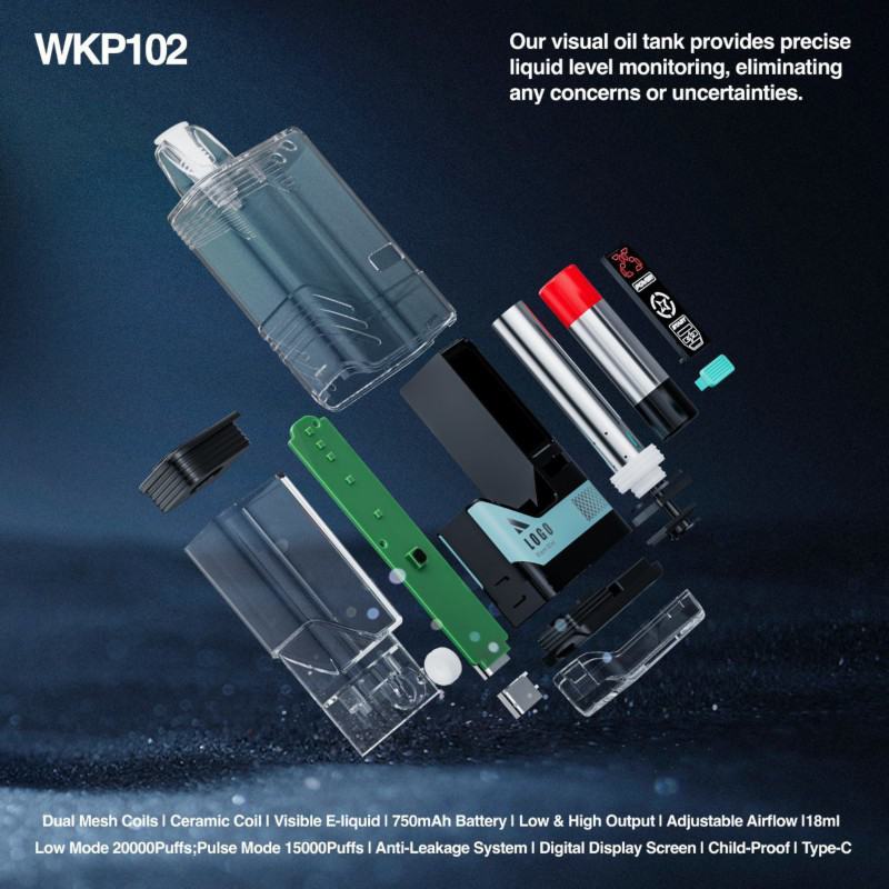 fango Wkp102 15000-20000 Puffs Disposable E-cigarette