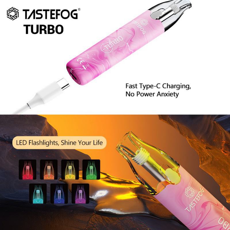 Disposable Tastefog Tastefog Turbo Refillable Vapes