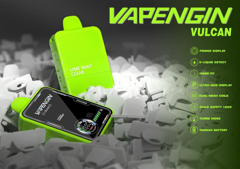 Puff Vapengin Vulcan 10000 Puffs Disposable E-cigarette