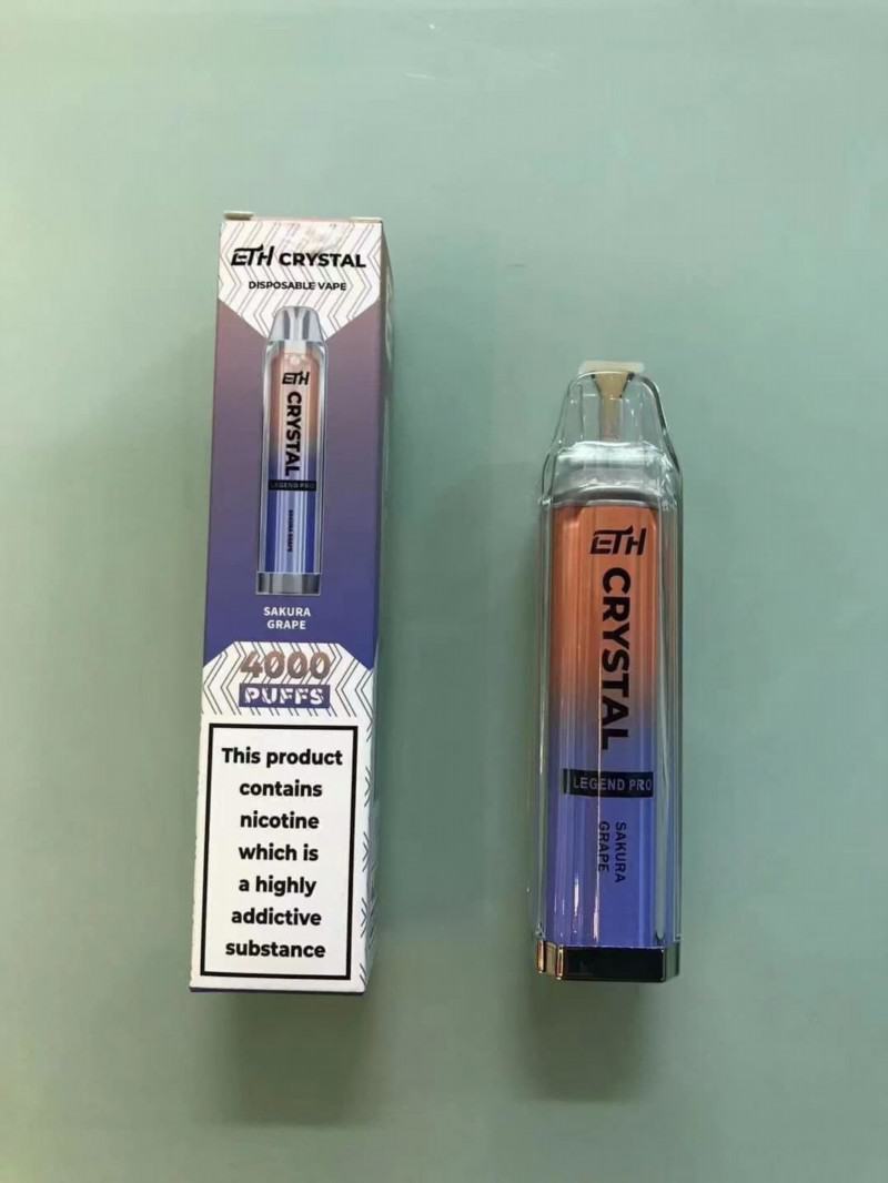  Vapes Eth Crystal Legend Pro 4000 Puffs
