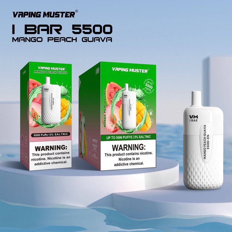Disposable Niimoo E-cigarette Ndi 5500 Puffs Nicotine