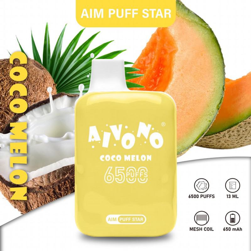Aim Aivono Tar 6500 Puffs Vape Disposables